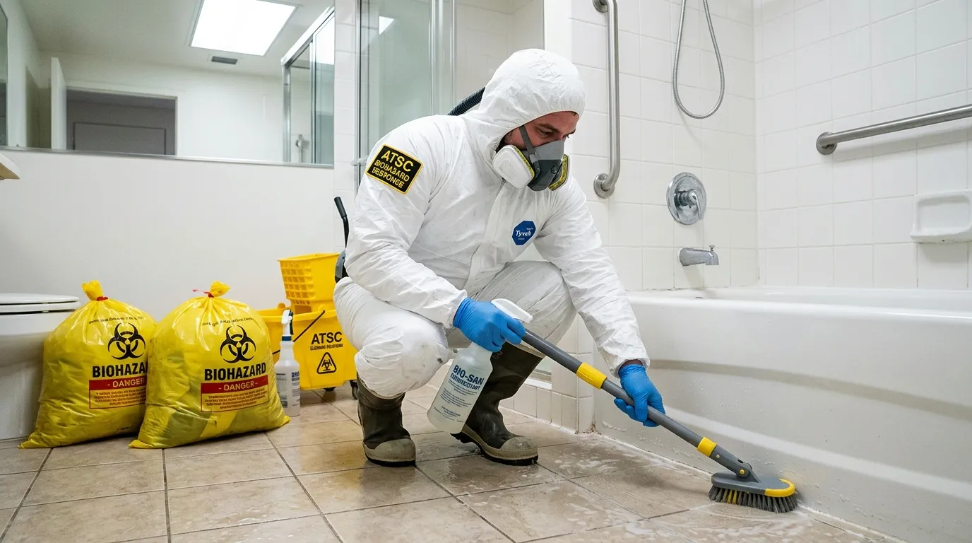 Decontamination equipment deployed for Blood Cleanup in Mantua